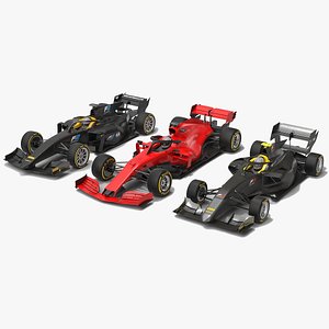 Formula 1 2 3 Season 2020 Race Car Collection
