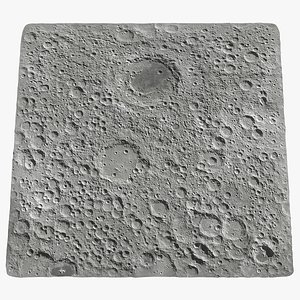 3D Moon Surface v8