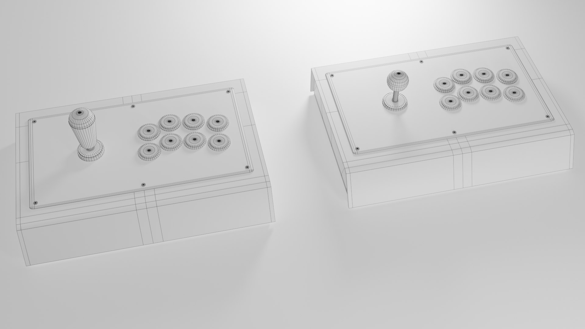 arcade stick 3D model https://p.turbosquid.com/ts-thumb/6o/K0REIH/ms/0001_wireframe/png/1616983271/1920x1080/fit_q87/fe01f48732723c8879f0258483c310135cf7812c/0001_wireframe.jpg