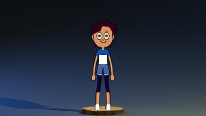 Luz Noceda from The Owl House Free Model Cartoon Style