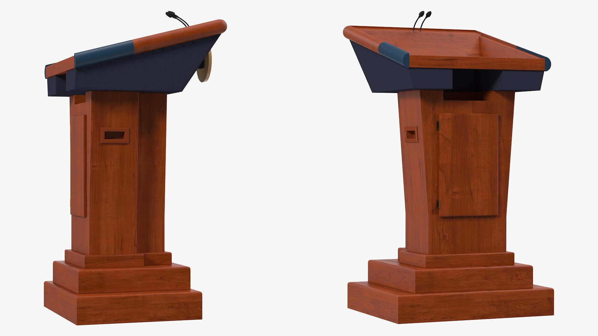 Speech Stand United States 3D Model - TurboSquid 1434824