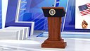 Speech Stand United States President