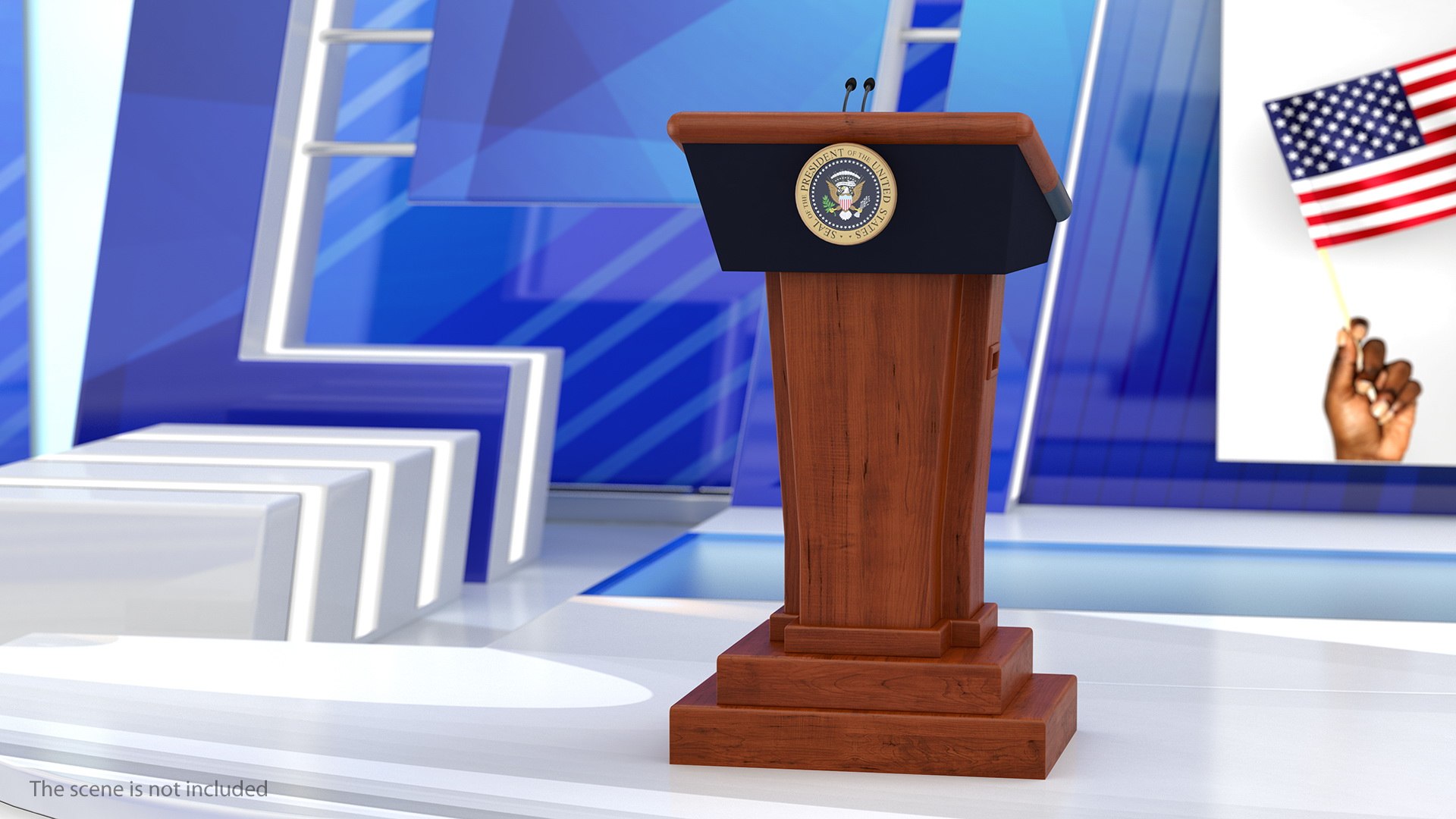 United States Presidential Furnishings Collection 3D model https://p.turbosquid.com/ts-thumb/6o/Ol3mV1/qYrcm9cW/speechstandunitedstatespresident3dmodel001/jpg/1789182203/1920x1080/fit_q87/6822556237cc1f6e129bfb2c3a57d85bfae2ed49/speechstandunitedstatespresident3dmodel001.jpg