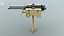 Anti-Aircraft Twin Machine Gun Turret PBR Yellow