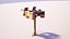 Anti-Aircraft Twin Machine Gun Turret PBR Yellow