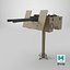 Anti-Aircraft Twin Machine Gun Turret PBR Yellow