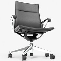 Okamura Mode Office Chair Leather Version