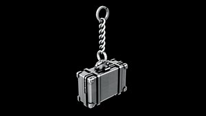 suitcase key holder
