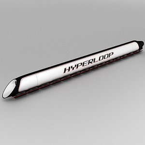 3d passenger capsule hyperloop