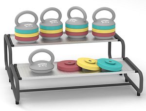 Adjustable kettlebell set 2.5-5.5kg