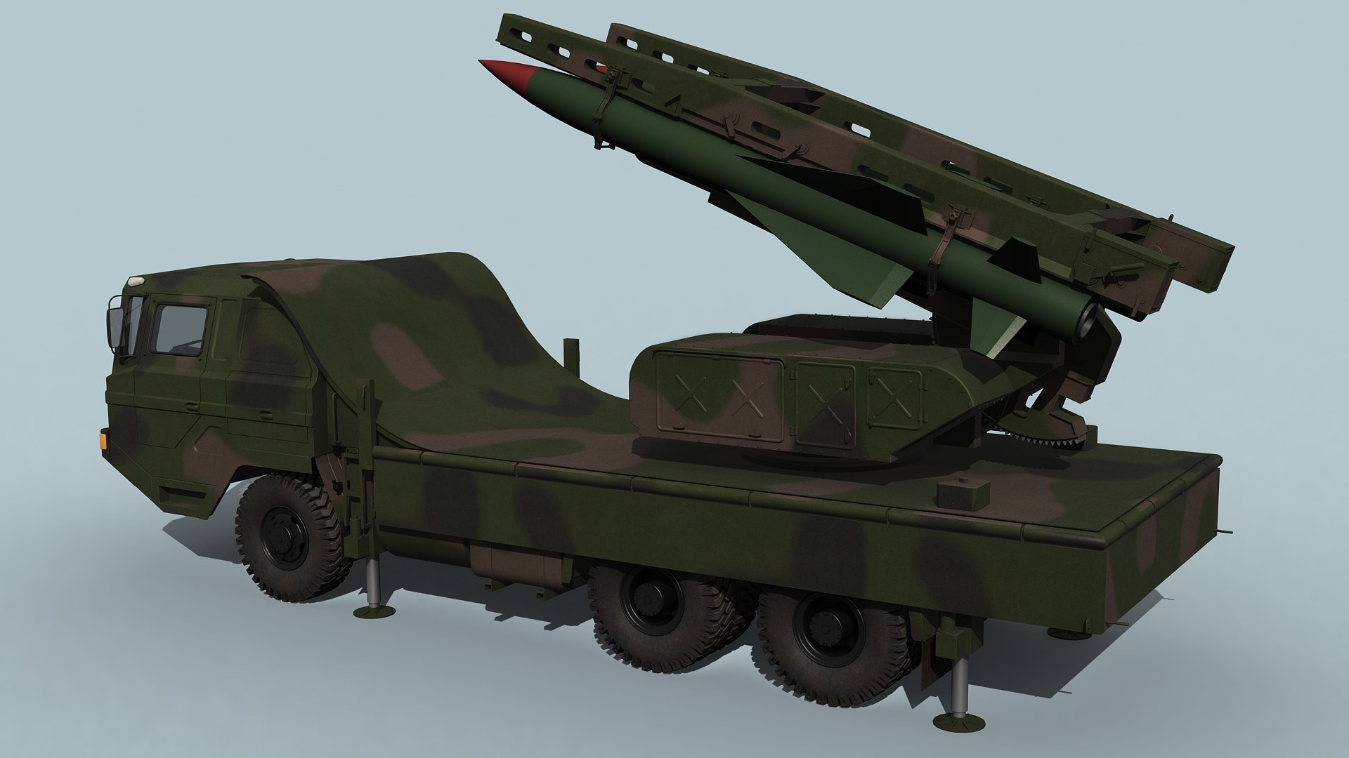 3D hq-12 chinese missile - TurboSquid 1662226
