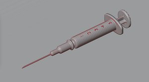 3D Syringe model