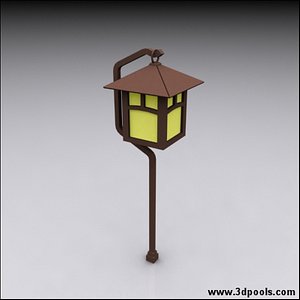 3d model outdoor malibu cs230 light