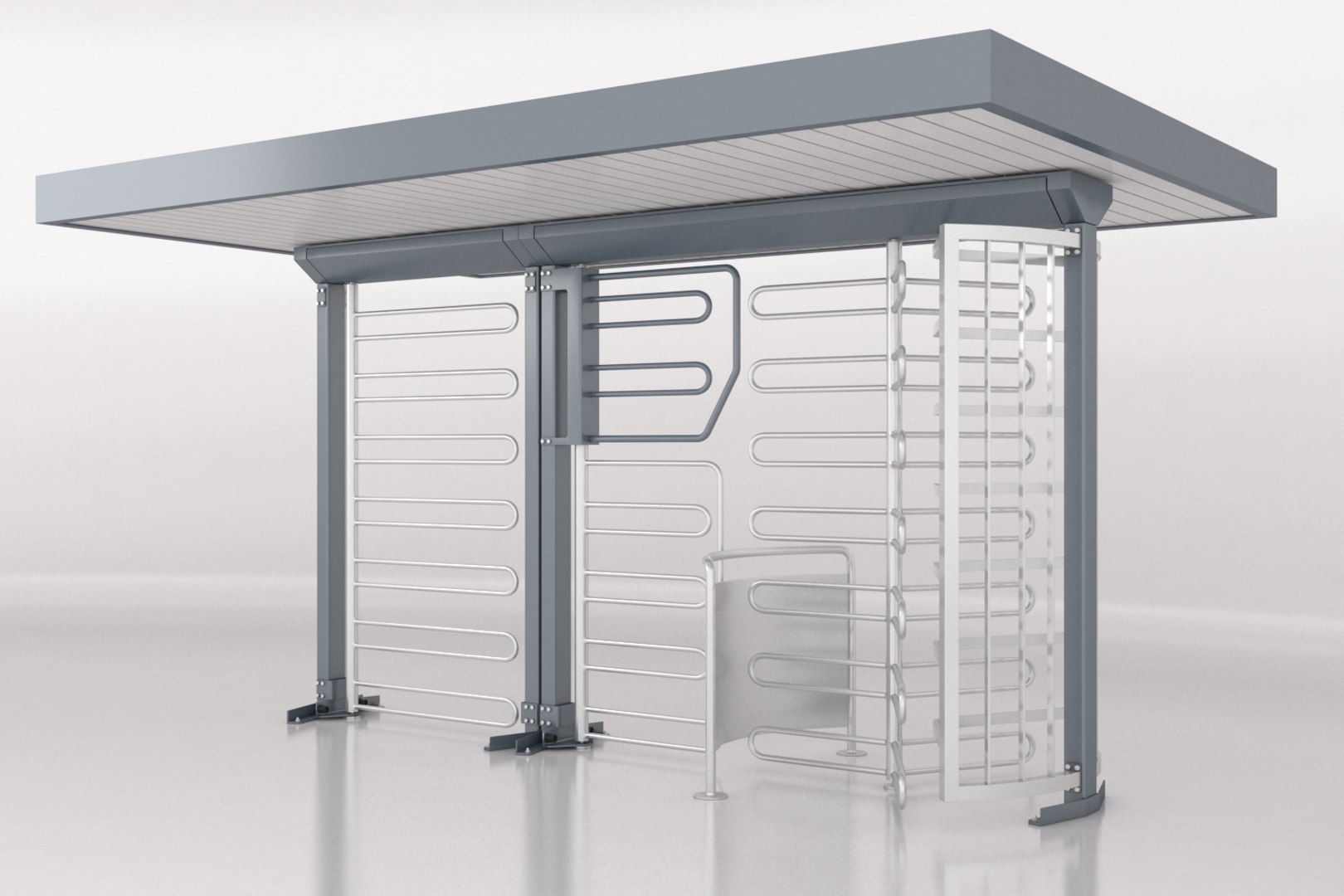 Security Gate Model - TurboSquid 1413890