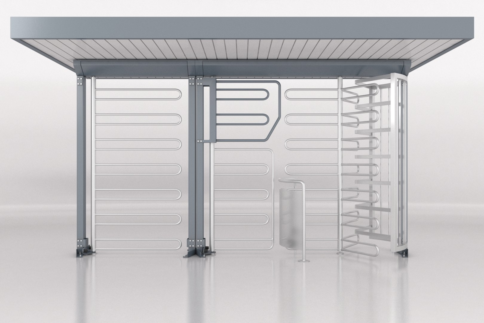 Security Gate Model - TurboSquid 1413890