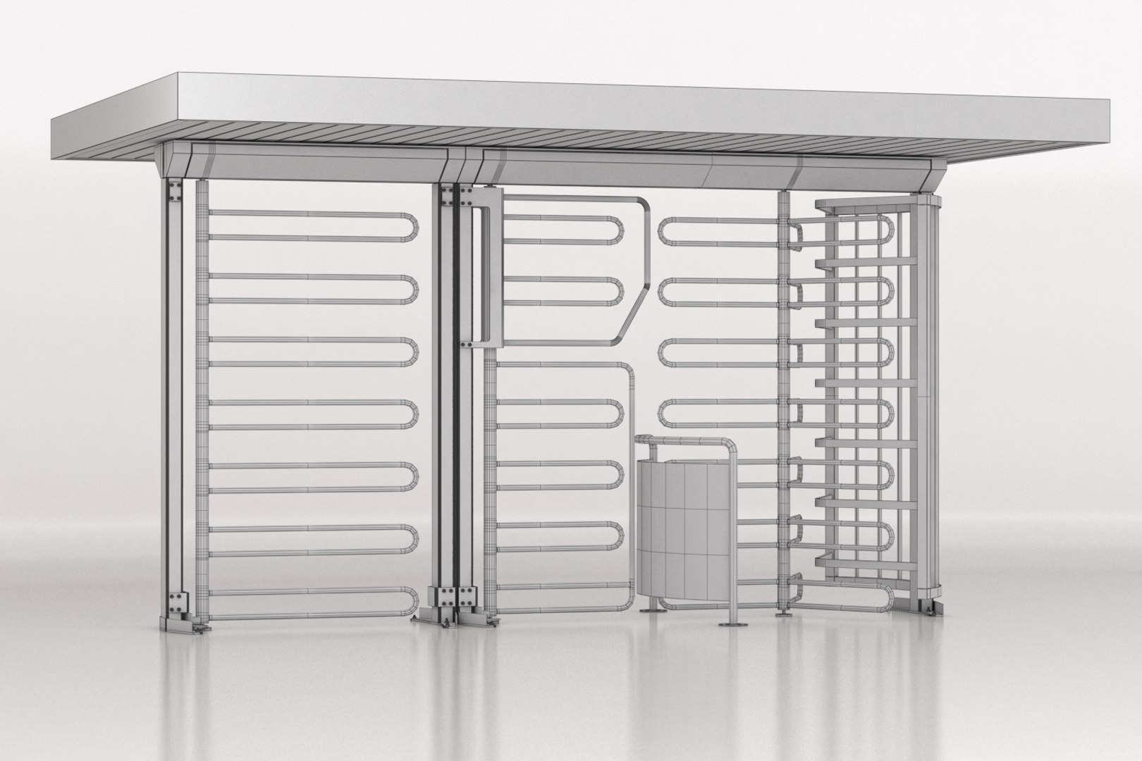 Security Gate Model - TurboSquid 1413890