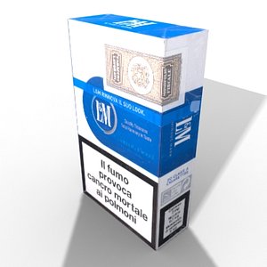 3d model lm blue