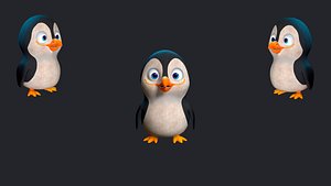 Baby Penguin 3D model