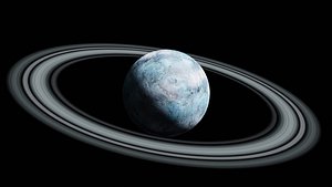 16K Photorealistic Ice Planet 3D