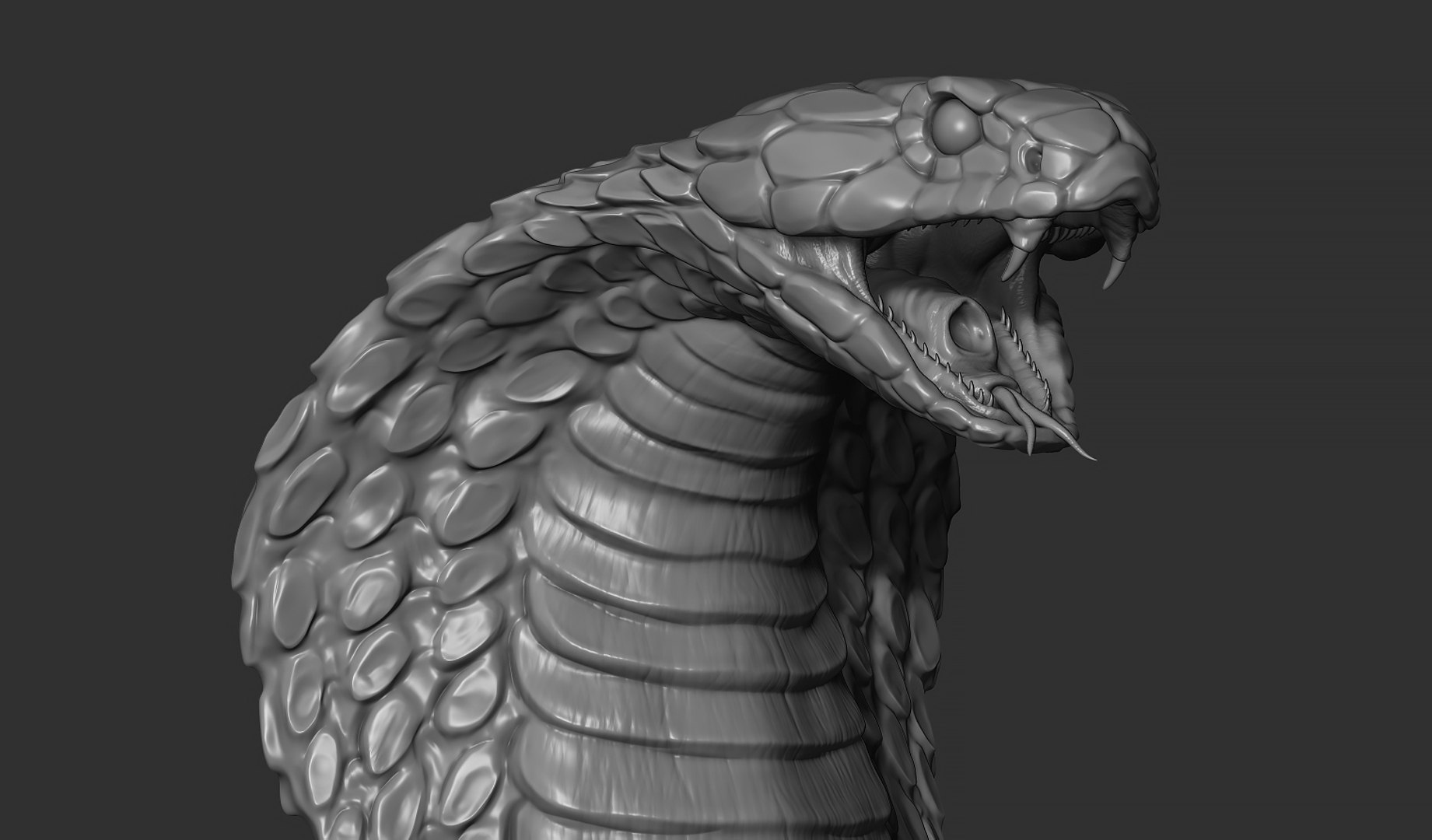 Snake Cobra 3D - TurboSquid 1948990