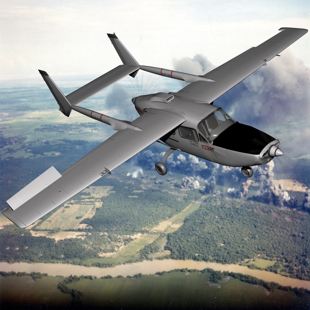 Bat 21 Skymaster 3D Model - TurboSquid 1392618