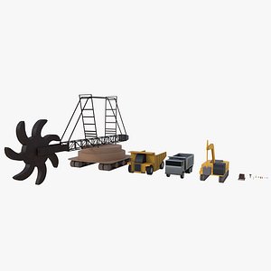 Mega Machines and Vehicle - Mining Pack