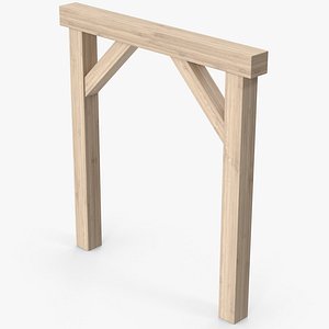 3D Wood Mine Support