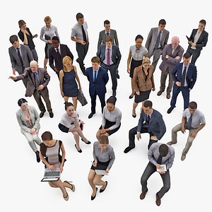 Archviz Business People