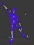 Carattere blu