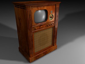 television tv 3d c4d