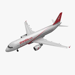 Airbus A320 Air Arabia Animated
