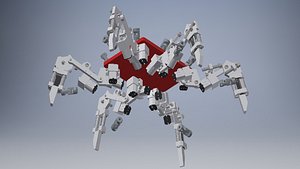 Spider Robot 3d model