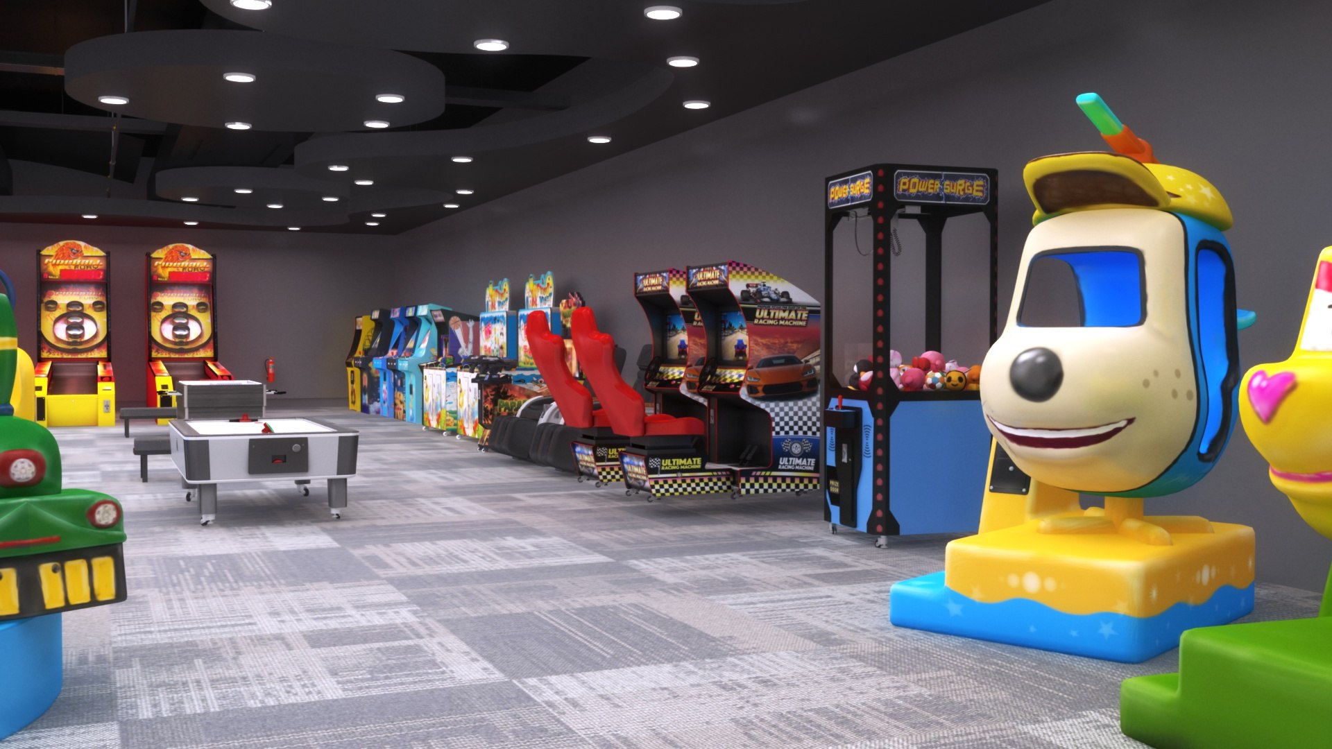 3D Arcade Game Center https://p.turbosquid.com/ts-thumb/6p/GnMqhC/Fn/arcadegamecenterinterior2/jpg/1770905956/1920x1080/fit_q87/8c2d5b81e96eae0a47676bd8abd2e0ca8038a713/arcadegamecenterinterior2.jpg