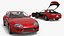 Toyota Supra Mk4 Turbo Coupe Red Rigged
