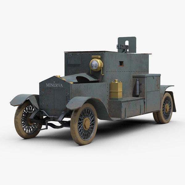 3D Minerva Armored Car - TurboSquid 2032161