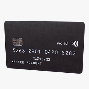 Credit Card 3D model