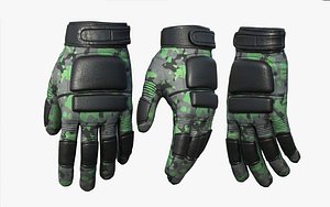 fashion gloves model