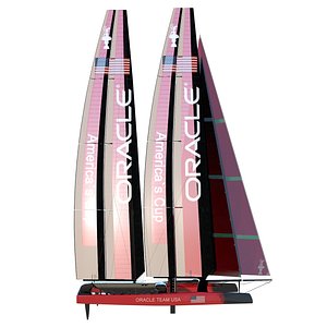 america catamaran dynawing ac72 3d max