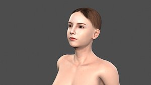 Beautiful Woman -Rigged 3d character