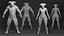 Modèles de minotaures low poly - Rigged