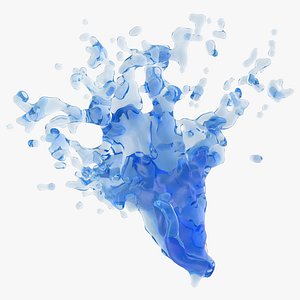 3D model Liquid Splash