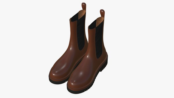 Leather Boots Womens 3D model - TurboSquid 1815654