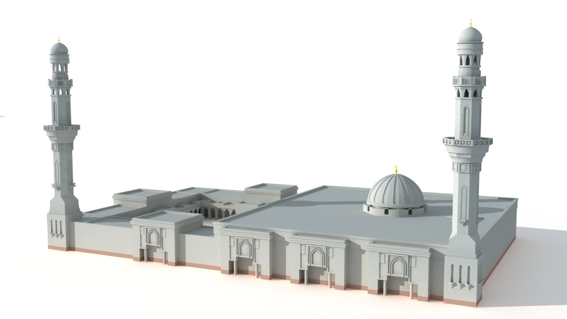 3D Masjid Saba - TurboSquid 1478729