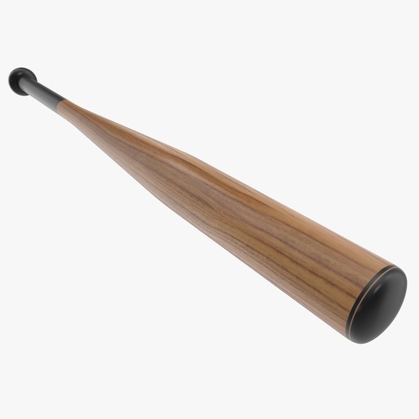 3D baseball bat model