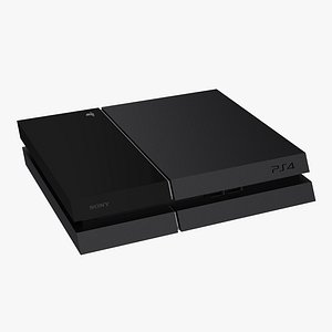 Sony PlayStation 4 3D Model