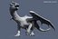 3D Dragon Adult Rigged model