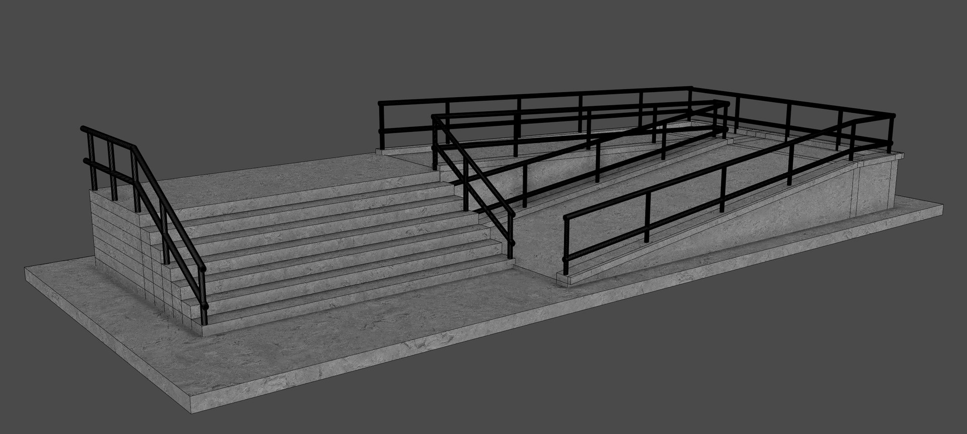 3D Ramp Stairs https://p.turbosquid.com/ts-thumb/6p/ifGUbm/5t/ramp6/jpg/1750431366/1920x1080/fit_q87/354eaa70ad58aa52aa891eff422b3c3bb0d21202/ramp6.jpg