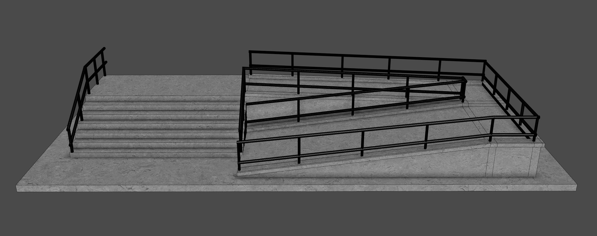 3D Ramp Stairs https://p.turbosquid.com/ts-thumb/6p/ifGUbm/yU/ramp7/jpg/1750431367/1920x1080/fit_q87/f0879bff070c881976880d5cffc652bad7c67f6f/ramp7.jpg