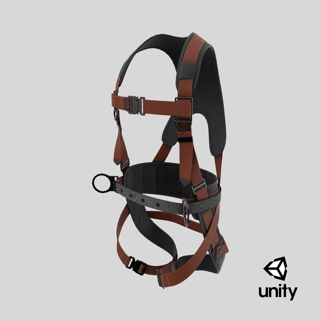 3D Full Body Harness Construction Harness - TurboSquid 2145646