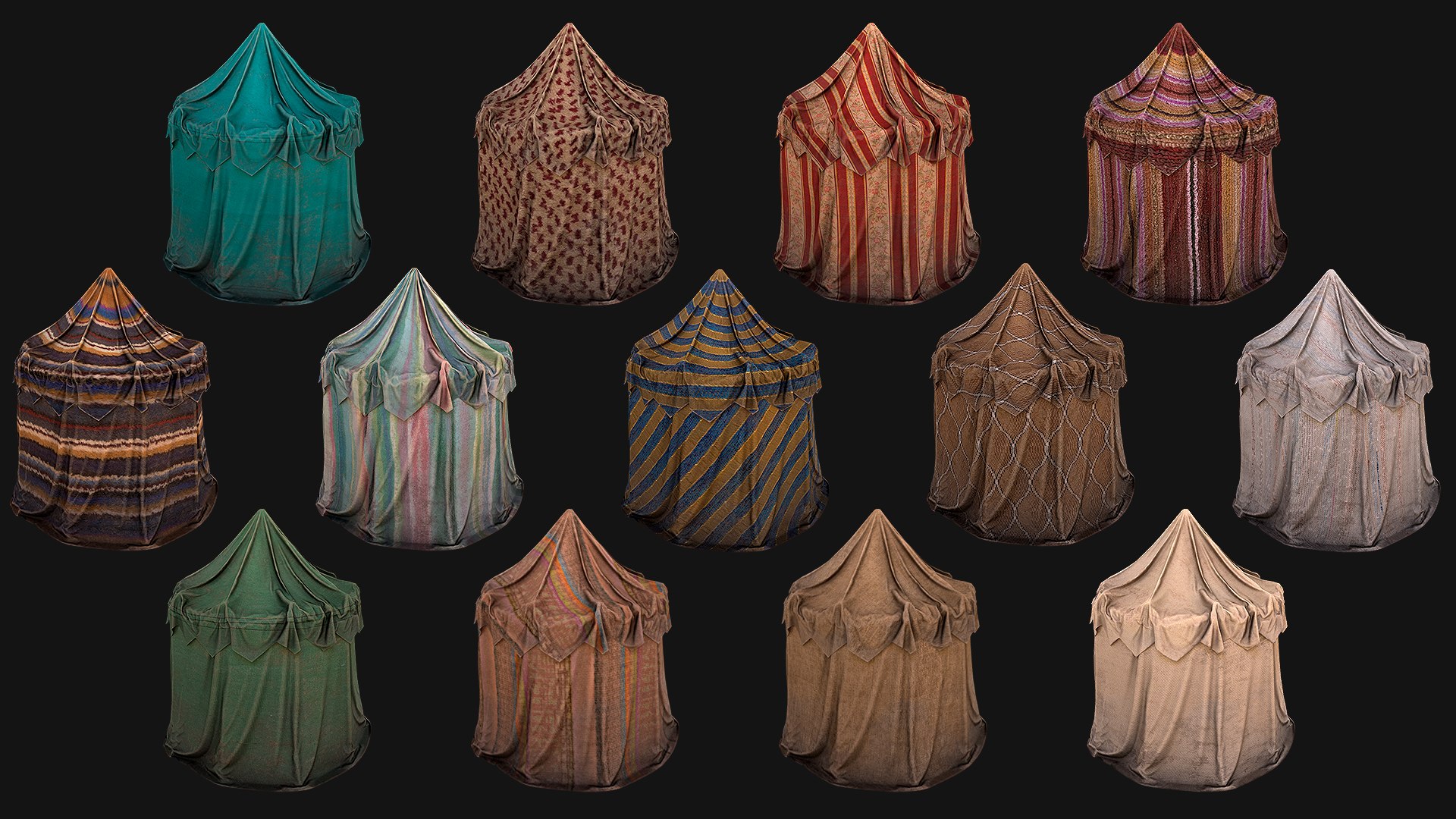 3D model Medieval Market Stalls Tent Pack https://p.turbosquid.com/ts-thumb/6p/kGNnhq/z5/allbtent4allimage3/png/1660209939/1920x1080/fit_q87/d7e599639d57149bbb9b9d639fb51278ac7bc1f6/allbtent4allimage3.jpg